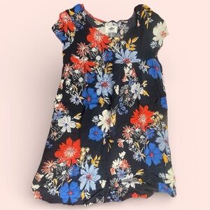Old Navy Girls 8 Multicolor Floral Dress